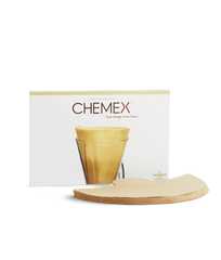 Chemex Bonded Filters Unfolded Half Moon