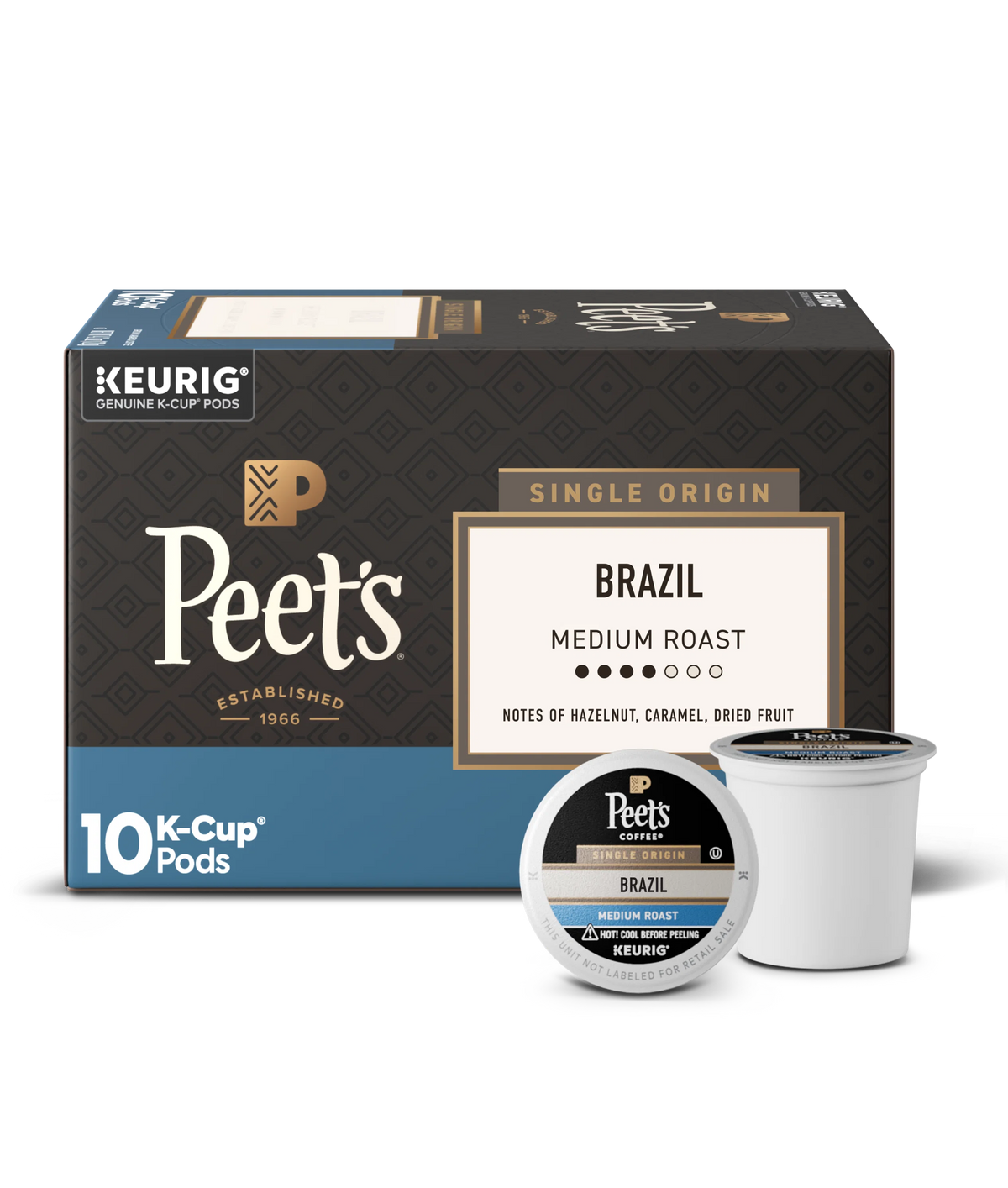 Single Origin Brazil K-Cup® Pods